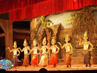 Cultural Performers in Angkor Village