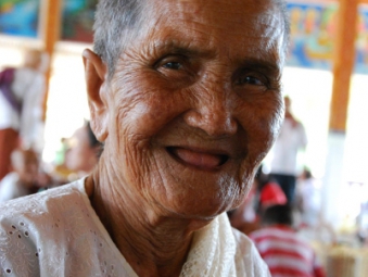 An Old Cambodian Woman