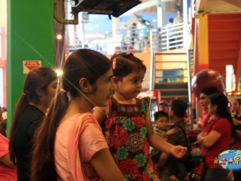 Indian Mother and Daughter