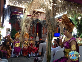 Balinese celebrate during the Ogoh-ogoh parade